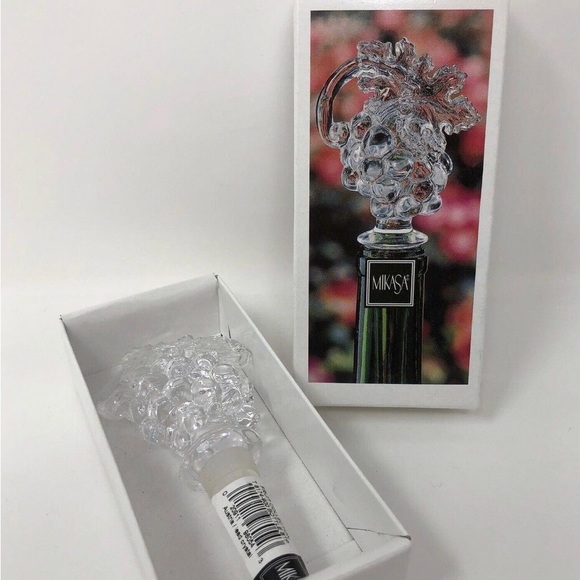 Mikasa ~ Bottle Stopper ~ Austrian Lead Crystal ~ NWT - Picture 5 of 6